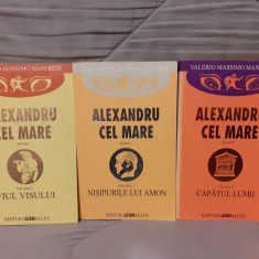 ALEXANDRU CEL MARE-VALERIO MASSIMO MANFREDI (3 VOL)