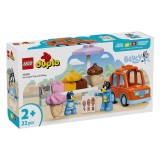 Lego Duplo Vizita Cu Blue La Furgoneta De Inghetata 10458