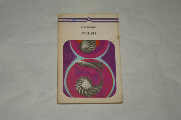 Poezii - Ion Barbu - Editura Minerva - 1976