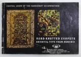 HAND - KNOTTED CARPETS , ORIENTAL TYPE FROM ROMANIA , ANII &#039; 70