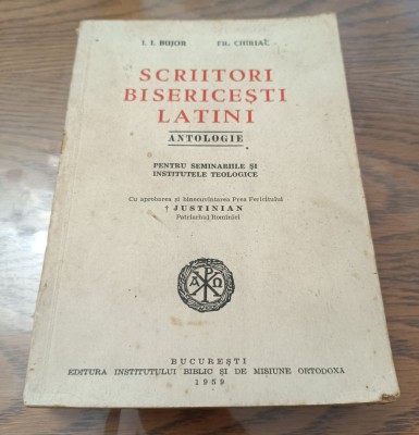 I. I. BUJOR - SCRIITORI BISERICEȘTI LATINI foto