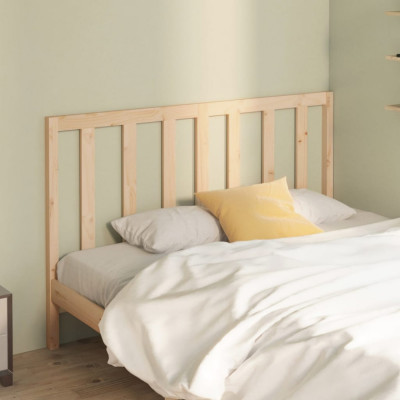 Tăblie de pat, 141x4x100 cm, lemn masiv de pin foto