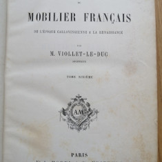 Dictionnaire raisonné du mobilier français: Armes de guerre - tome 6, 1875