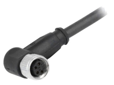 Conector M8 mamă 4 pini unghi 90&amp;deg; cu cablu 7,5m HARTING foto