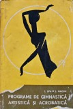 Cumpara ieftin Programe de gimnastica artistica si acrobatica - 1967 - Ileana Jipa (S335)