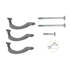 Kit prindere suport biciclete Green Valley Fast Bike pentru bare transversale
