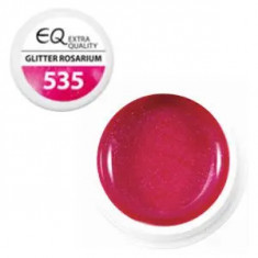 Gel UV Extra quality – 535 Glitter Rosarium, 5g