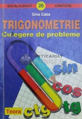 Trigonometrie. Culegere de probleme - 1997 - Gina Caba (@A20) foto