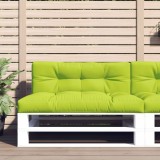 VidaXL Perne de paleți, 2 buc, verde aprins, material textil