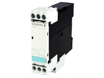 Releu Monitorizare Tensiune Succesiune Faze DPDT 3UG4511-1BP20 foto