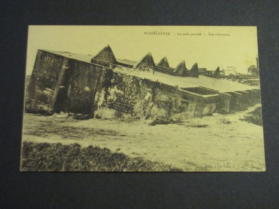 Carte poștală Belgiană originală &amp;ndash; Middelkerke , F&amp;acirc;nt&amp;acirc;na &amp;icirc;nclinată (cel mai probabil din perioada 1900&amp;ndash;1940) foto