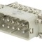 Conector HDC Inserturi Contact Tată 10P 16A