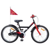 vidaXL Bicicletă pentru Copii 20 Inci pentru 6-11 ani Negru 42009636