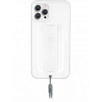Husa TPU UNIQ Heldro pentru Apple iPhone 12 / Apple iPhone 12 Pro, Antibacterian, Transparenta foto