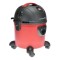 Aspirator cu aspirare umeda/uscata Hausberg, 1200 W, 15 L, Rosu/Negru