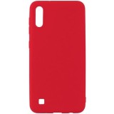 Husa Telefon Silicon Samsung Galaxy A10 a105 M10 m105 Matte Rosu