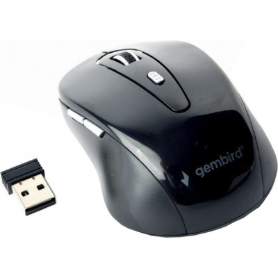 Mouse wireless Gembird, Negru foto