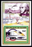 DB1 Transporturi Locomotive Tunelul sub Canalul Manecii 1993 Guineea SS MNH
