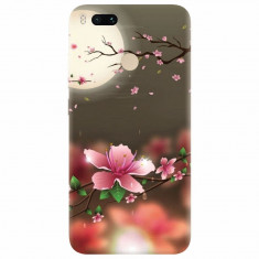 Husa silicon pentru Xiaomi Mi A1, Flowers 101