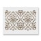 Sablon Perete vopsire, tencuiala 900x600x0.7mm Damask Floral Refolosibil, model MXSP7070