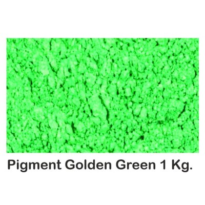 Pigment Metalic Golden Green 1Kg. foto