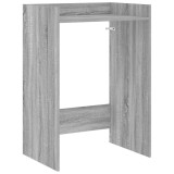 vidaXL Dulap pentru mașina de spălat Gri Sonoma 67,5 x 48 x 97 cm 8006821