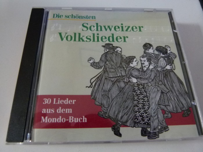 Cintece elvetiene vechi, cd