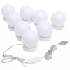 VidaXL Lampă de oglindă cu 8 becuri LED alb cald și alb rece 335864