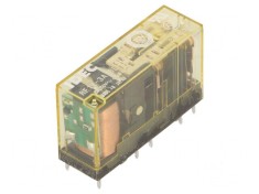 Releu electromagnetic triplu 24VDC 6A/250VAC