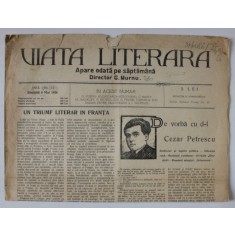 VIATA LITERARA , SAPTAMANAL , No. 12 , 1926