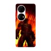 Husa compatibila cu Huawei Nova Y70 model Doom Slayer, Silicon, TPU, Viceversa, Transparent, Carcasa