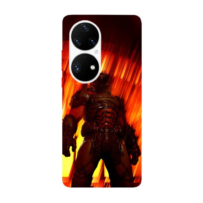 Husa compatibila cu Huawei Nova Y70 model Doom Slayer, Silicon, TPU, Viceversa