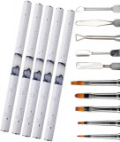 Nl Art Brush Multifunctional Nail Art Pen Set PolyGel Builder Brush Pen Picker a