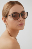 Ray-Ban ochelari de soare femei, culoarea negru