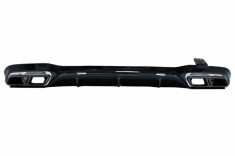 Difuzor Bara Spate cu Ornamente Evacuare Mercedes E-Class W213 (2016+) E63s Design Negru Performance AutoTuning foto