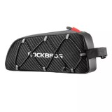 Cumpara ieftin Geanta pentru bicicleta, 22 x 10 x 5.5 cm, 1l, impermeabila, negru
