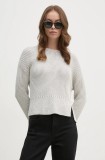 OUI pulover femei, culoarea gri, light, 89592