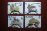 FILIPINE SERIE FAUNA PROTEJATA, Stampilat