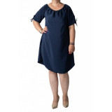 Rochie Marime Mare Bleumarin Alice