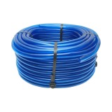 Furtun apa silicon transparent Breckner Germany, 1/2 inch (12 mm) diametru interior, rola 50 m, greutate 6 kg