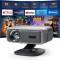 Videoproiector 1080P Full HD, WiFi 6, Bluetooth 5.2, 28000 Lumeni, Audio Dolby, Focalizare Automata, Corectie Trapezoidala, Suporta 4K, Rezolutie 1920
