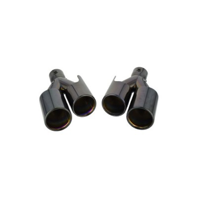 Set ornament toba stanga -dreapta Negru compatibil BMW Cod: 7100417 Automotive TrustedCars foto