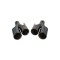 Set ornament toba stanga -dreapta Negru compatibil BMW Cod: 7100417 Automotive TrustedCars