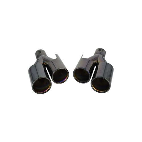 Set ornament toba stanga -dreapta Negru compatibil BMW Cod: 7100417 Automotive TrustedCars