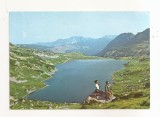 RF155 - Carte Postala - Muntii Retezat. Lacul Bucura, necirculata 1973
