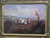 Pictura Doru Ionescu - Primăvară, 50x70 cm, Pictor Roman, Artă U/c
