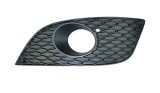 Grila bara Seat Leon (1p1) 09.2009-12.2012, Fata partea Stanga, Negru, cu gaura pentru proiector, 1P0853665G9B9