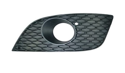Grila bara Seat Leon (1p1) 09.2009-12.2012, Fata partea Stanga, Negru, cu gaura pentru proiector, 1P0853665G9B9 foto
