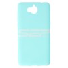 Husa TPU Matte Navy Huawei Y6 2017, Protectie Antishock, Finisaj Mat