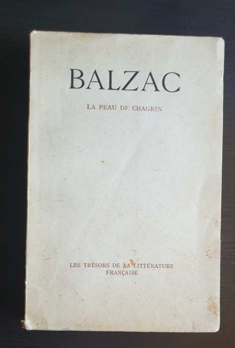 La Peau de Chagrin - BALZAC (limba franceză)